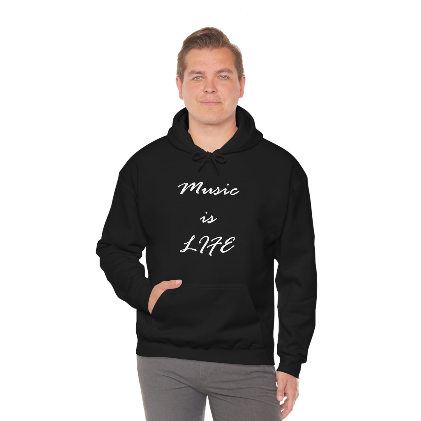 Music Is Life Hooded Sweatshirt