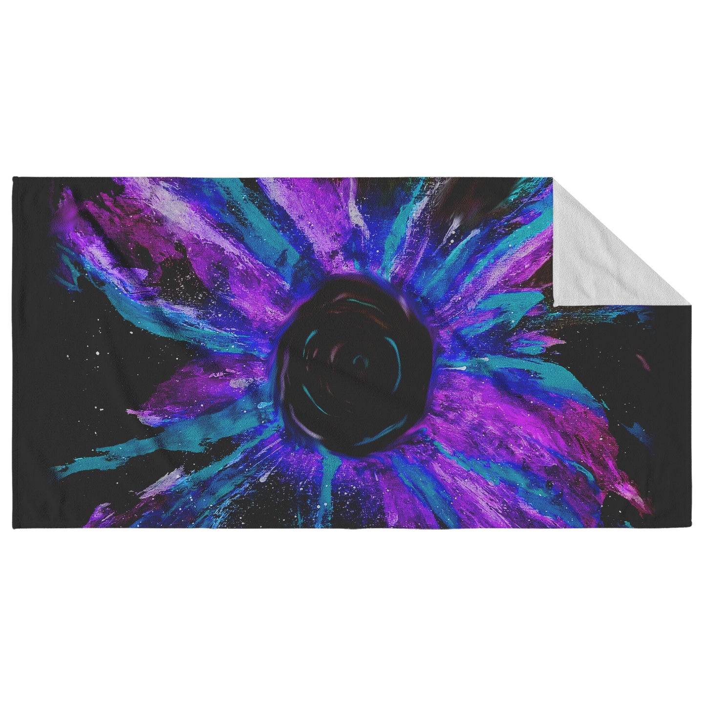 Black Hole Beach Towel