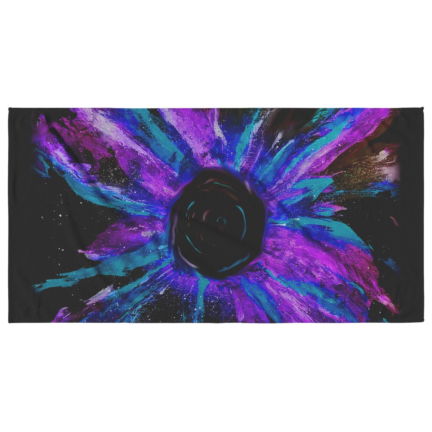 Black Hole Beach Towel