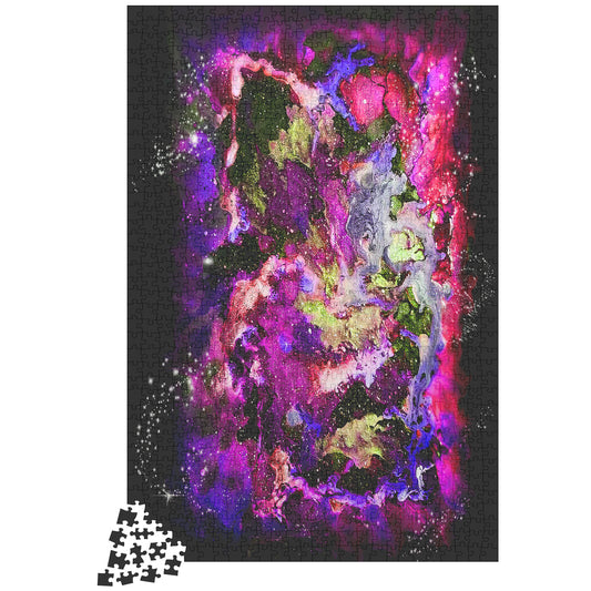 Galaxy: Magenta Jigsaw Puzzle(1000+pcs)