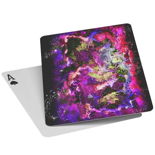 Galaxy: Magenta Playing Cards