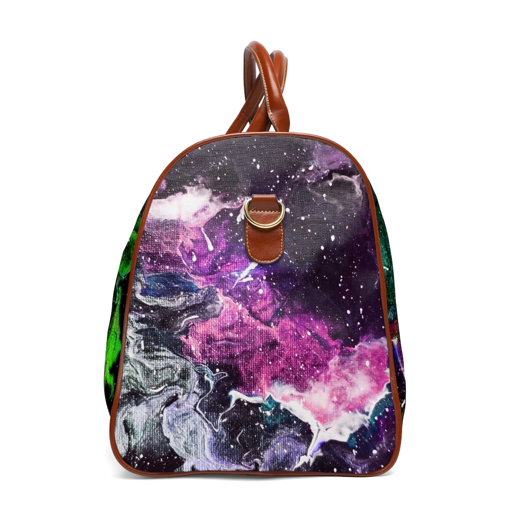 Galactic Clouds Waterproof Travel Bag