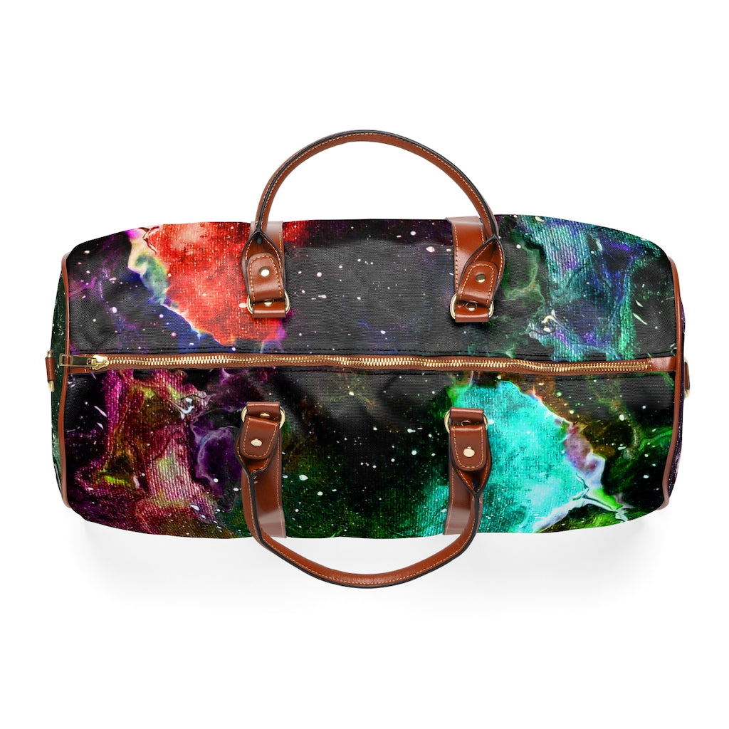 Galactic Clouds Waterproof Travel Bag