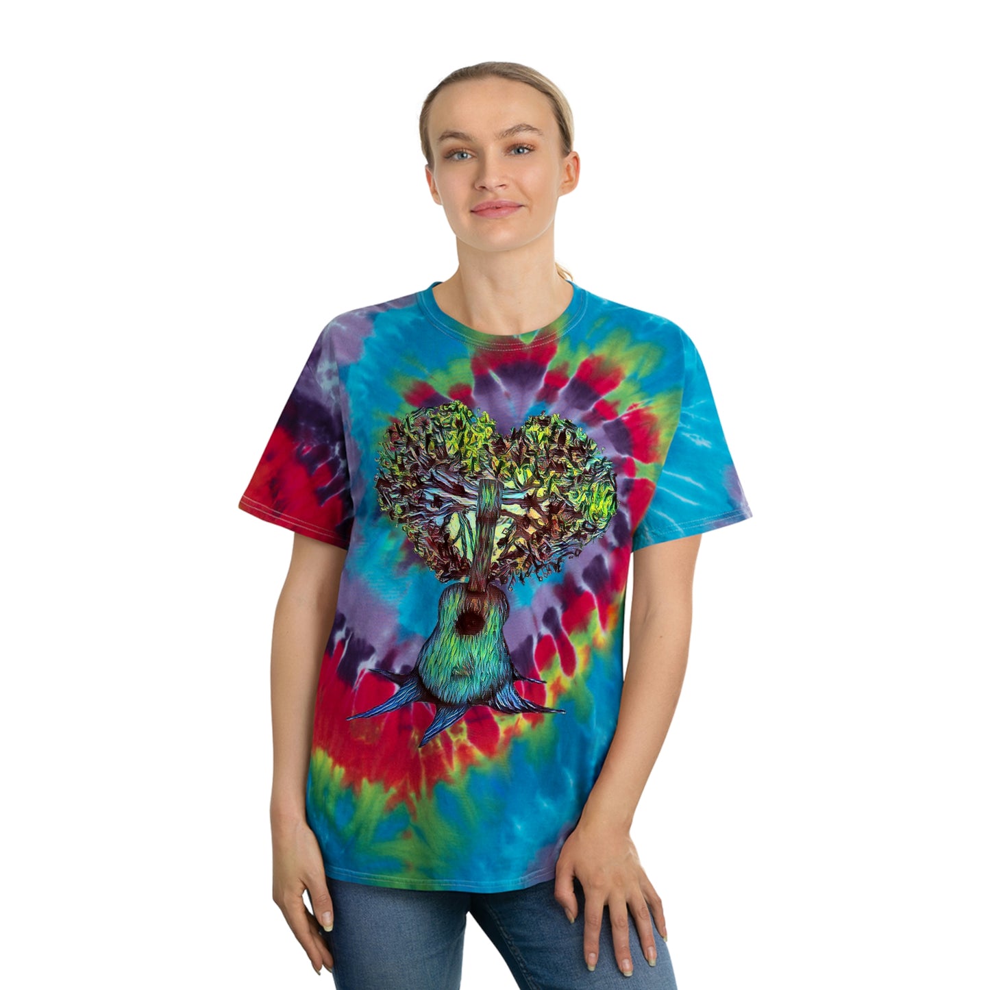 Music Is life Tie-Dye T-Shirt