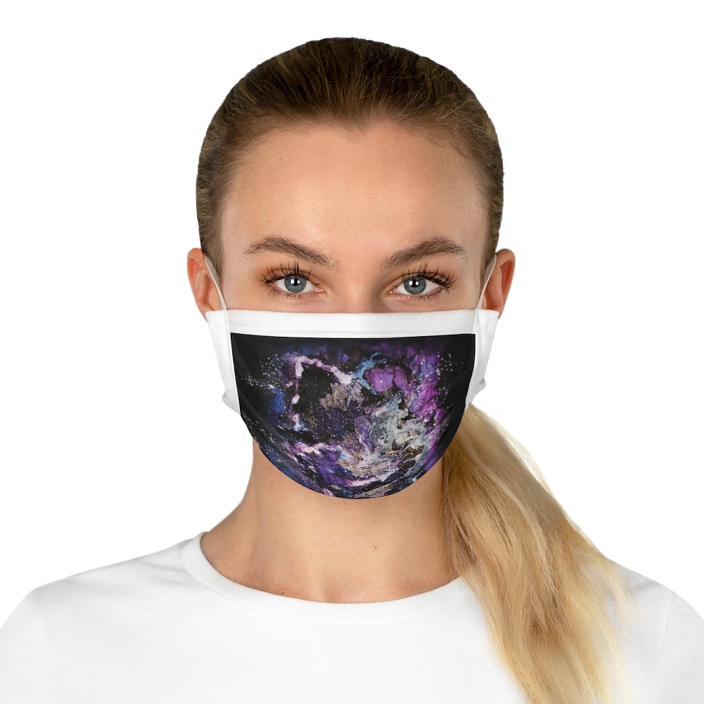 Purple Galaxy Cotton Face Mask