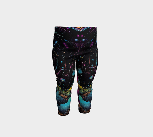 Psychedelic Space Baby Leggings