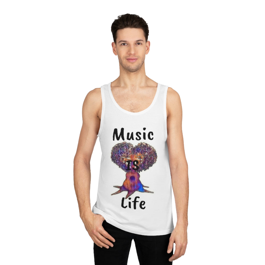 "Music is Life" Tank Top