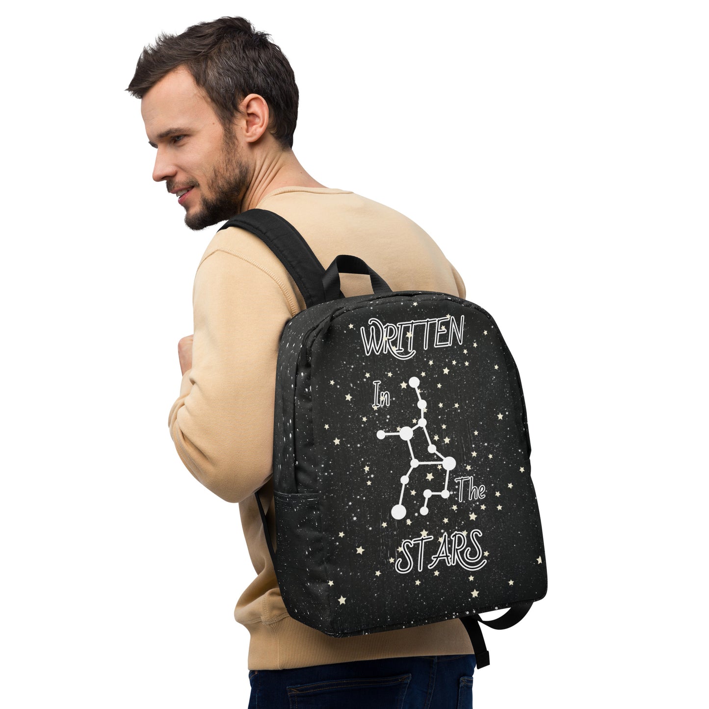 "Written in the Stars" Minimalist Backpack