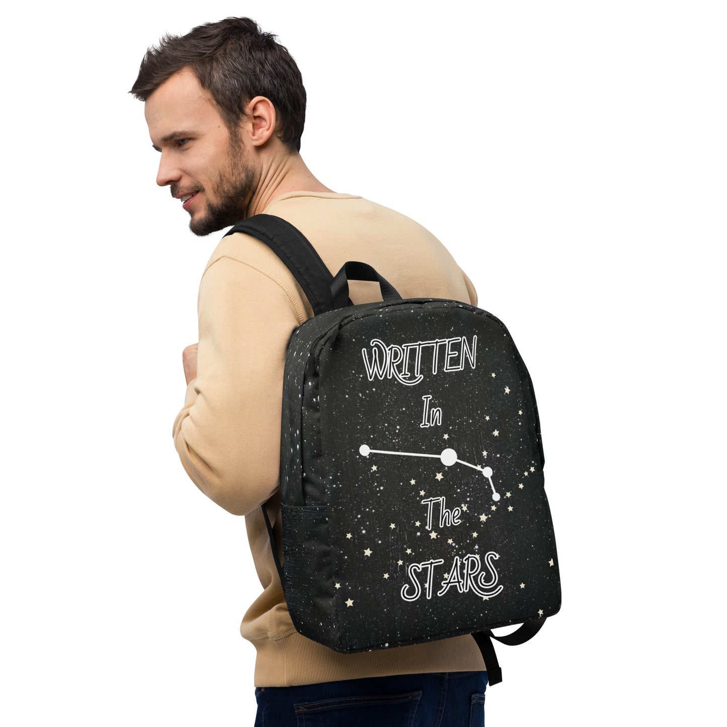 "Written in the Stars" Minimalist Backpack