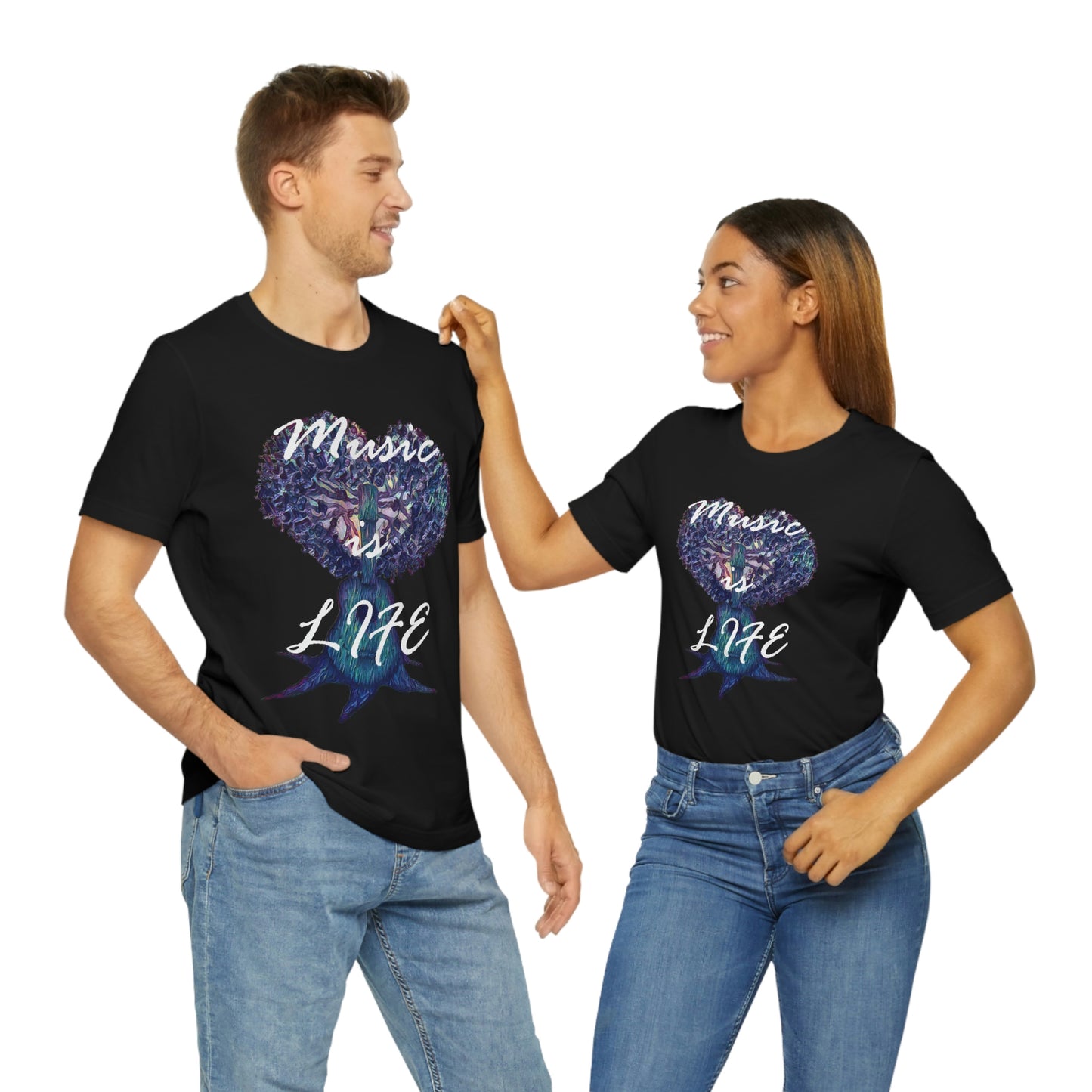 Music Is Life Short Sleeve Tee