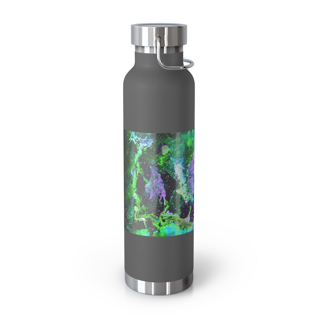 Galaxy: Green Copper Vacuum Insulated Bottle, 22oz