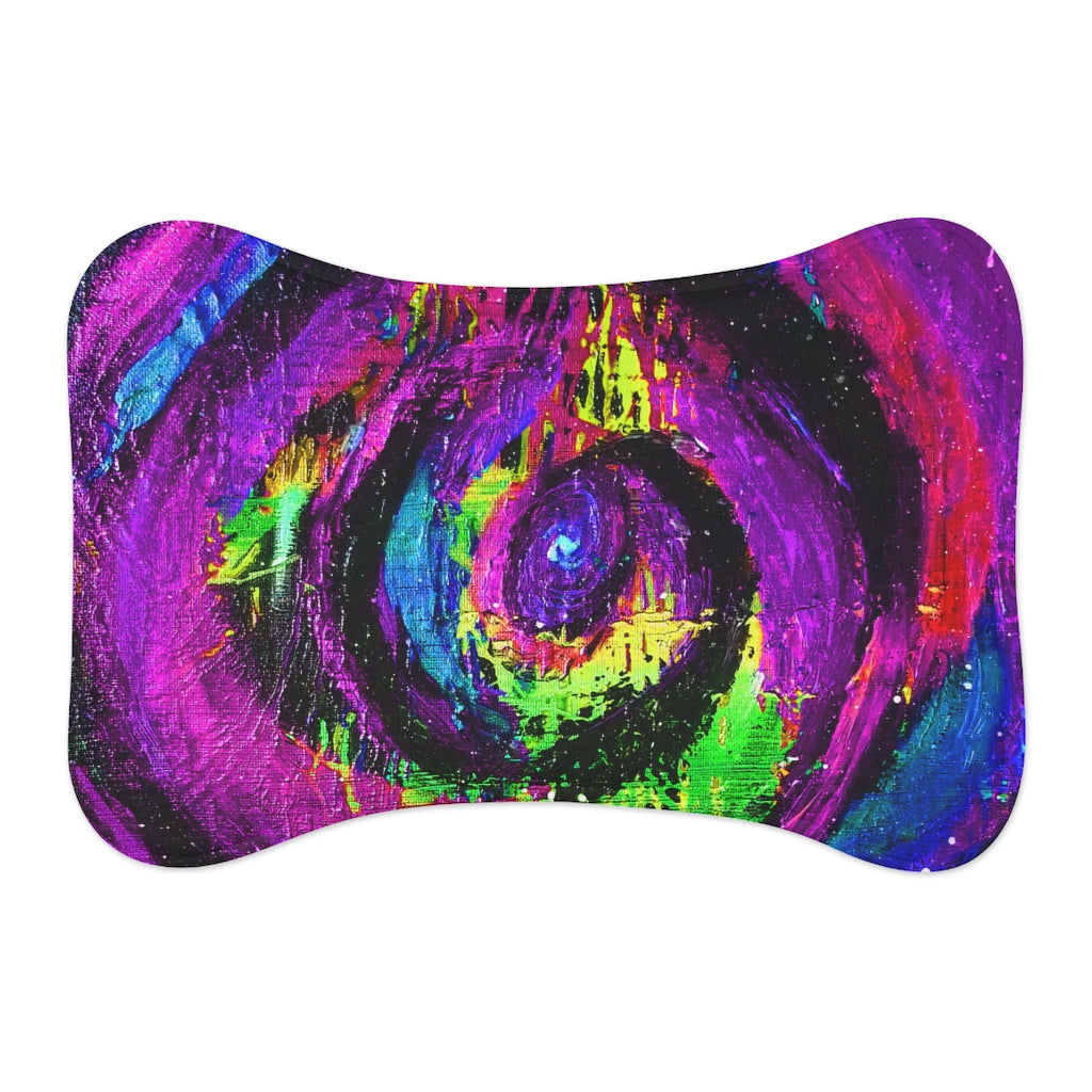 Different Dimensions Purple Pet Feeding Mats