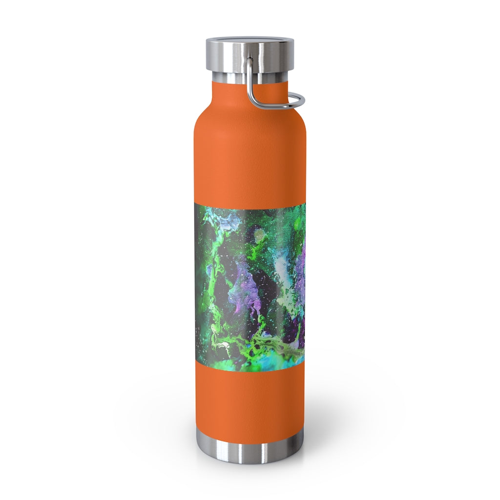 Galaxy: Green Copper Vacuum Insulated Bottle, 22oz