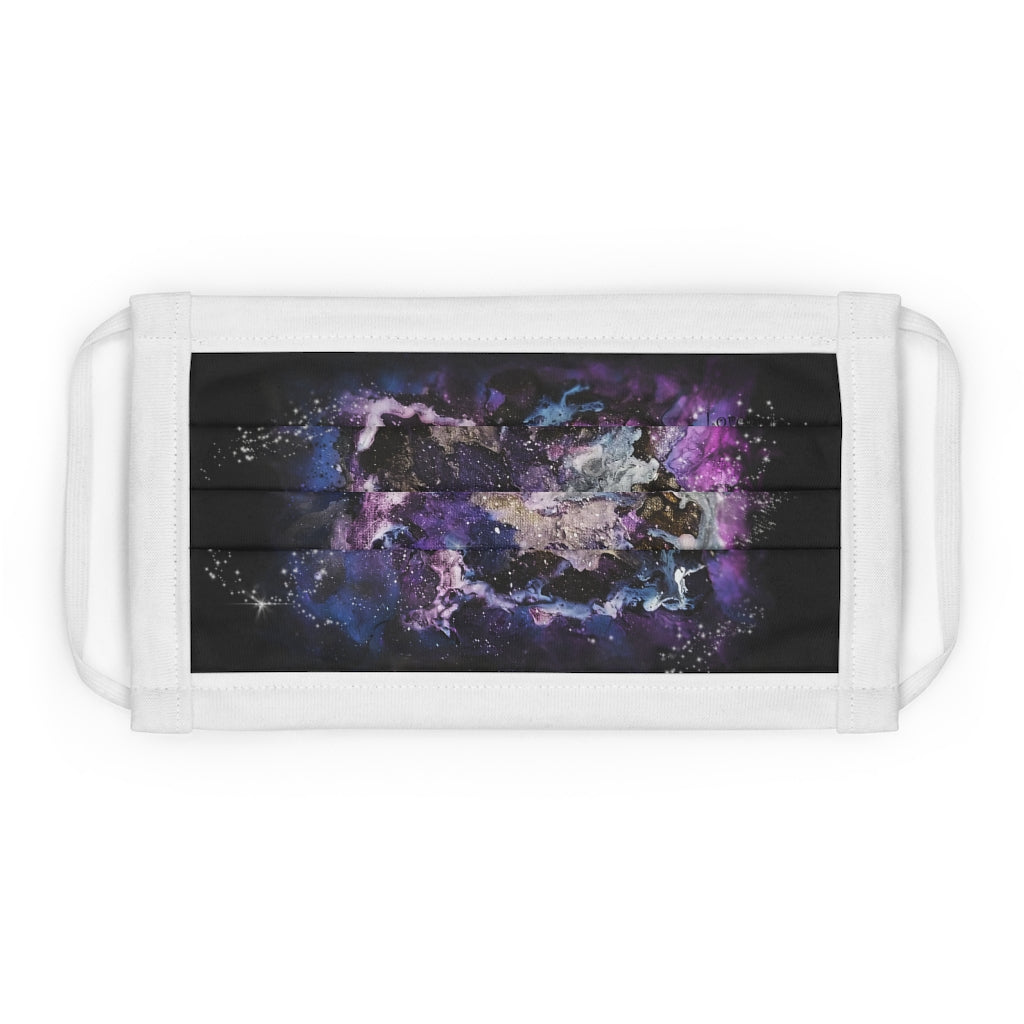 Purple Galaxy Cotton Face Mask