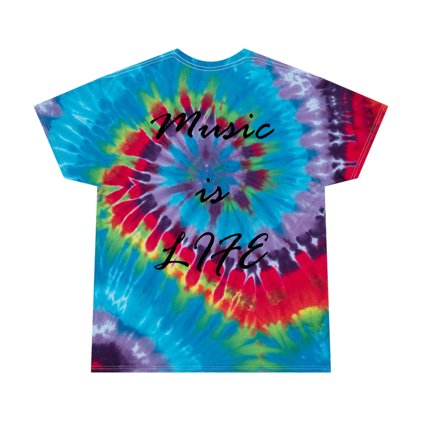 Music Is life Tie-Dye T-Shirt