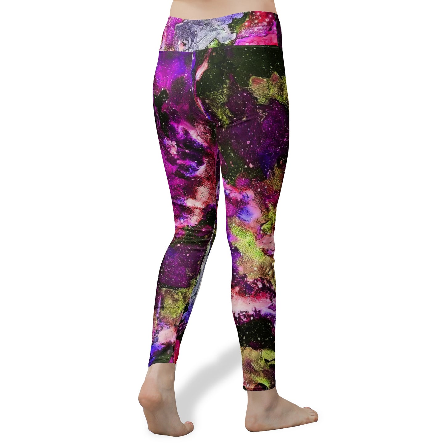 Galaxy Women's High Waist Yoga Leggings