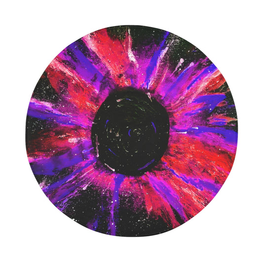 Black Hole: Magenta Bath Mat