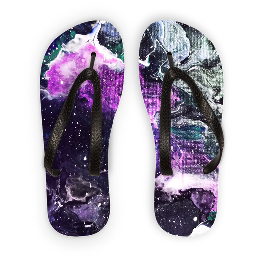 GalacticClouds Adult Flip Flops