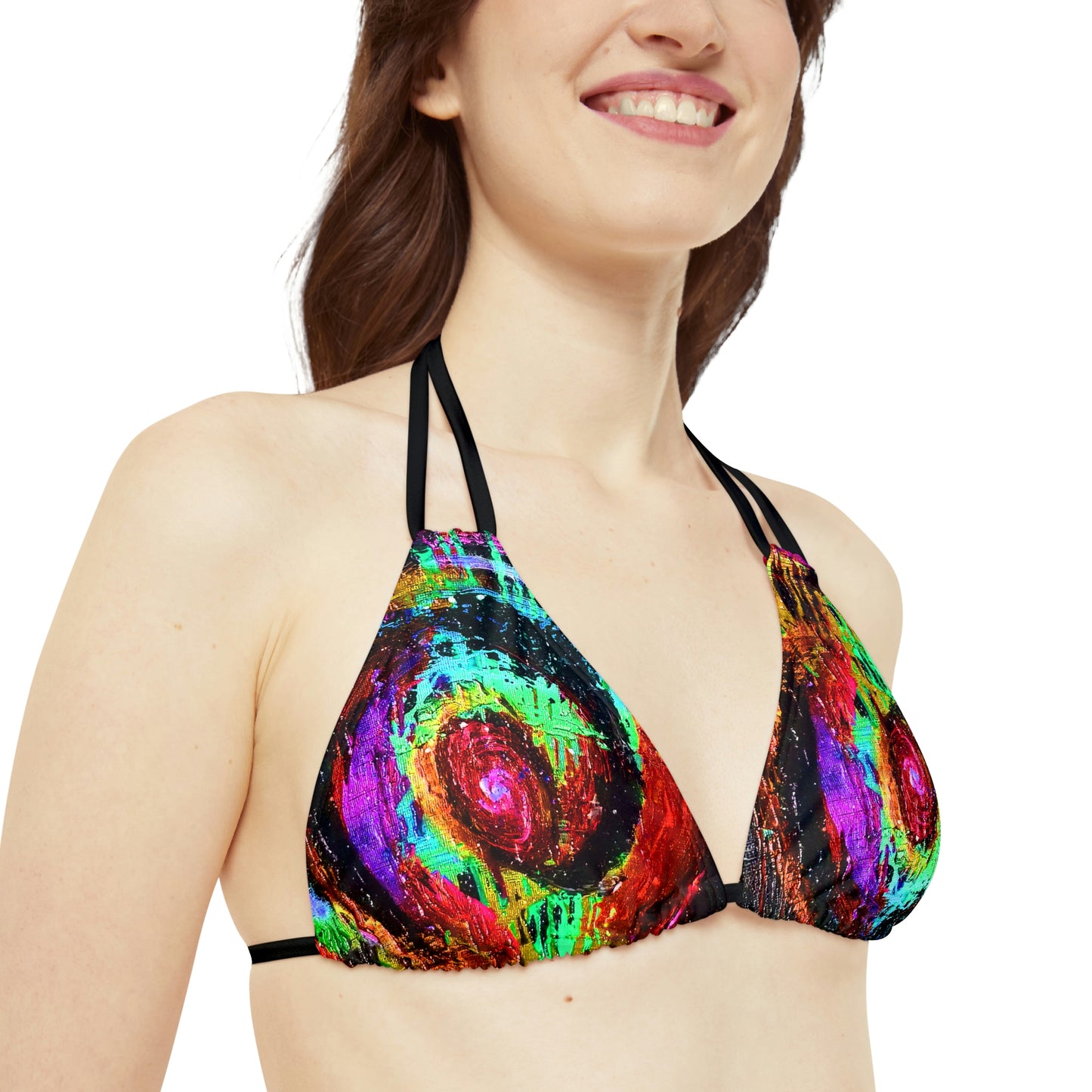 Galactic Rabbit Hole Strappy Bikini Set