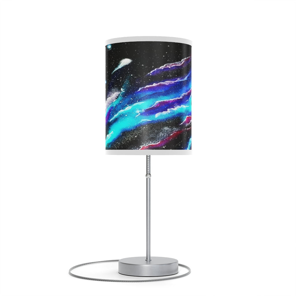 Blue Rip Table Lamp