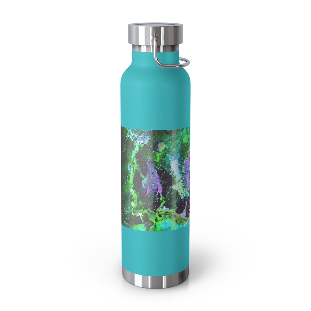 Galaxy: Green Copper Vacuum Insulated Bottle, 22oz