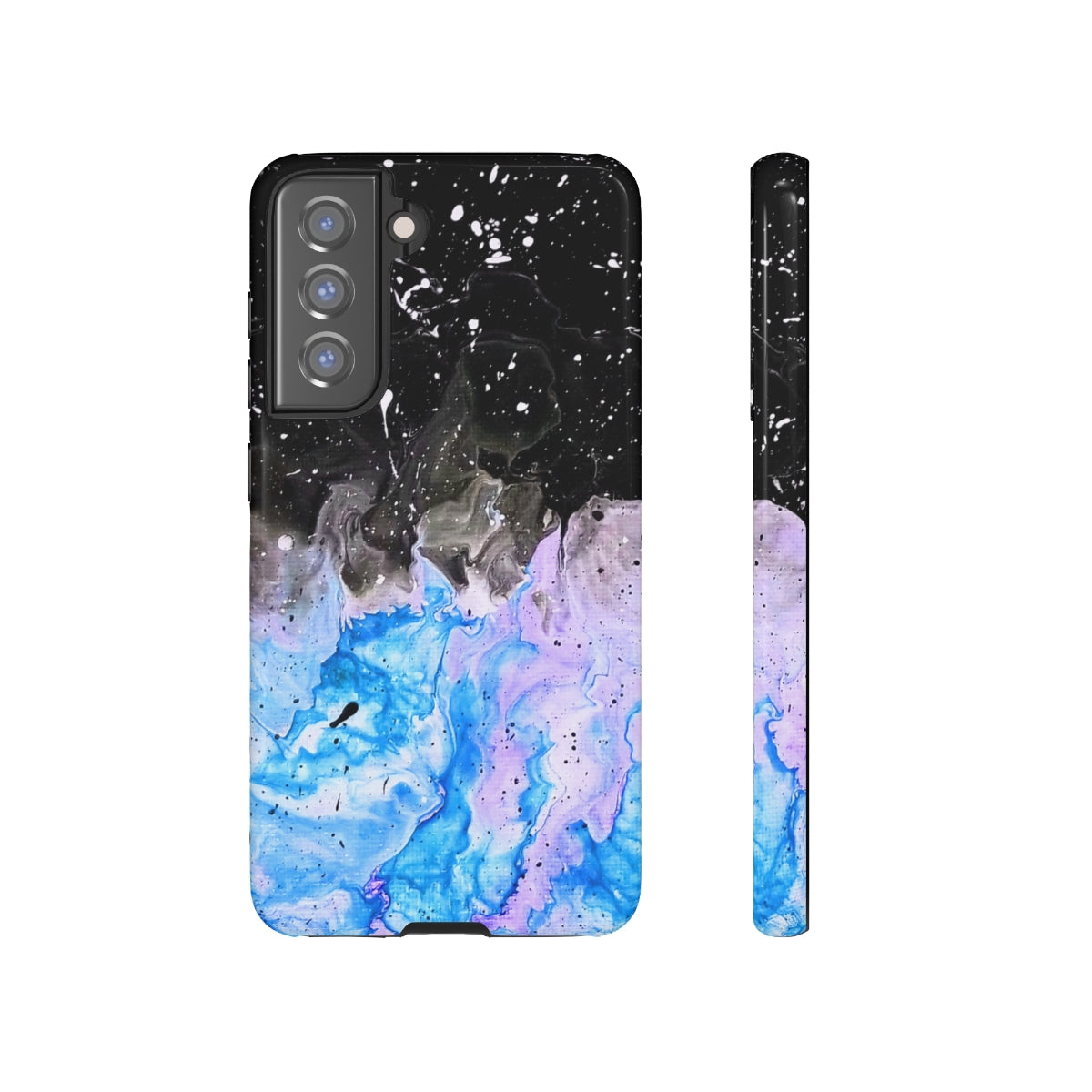 Galactic Fire: Turquoise Tough Cases