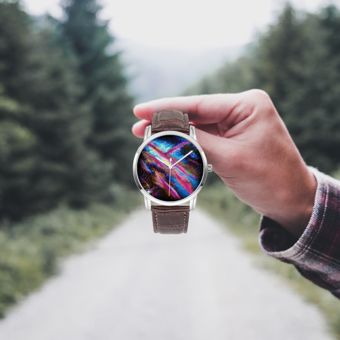 Explosive Nebula Instafamous Wide Type Quartz watch