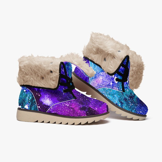 Galactic Cotton-pad Fur Lining Boots