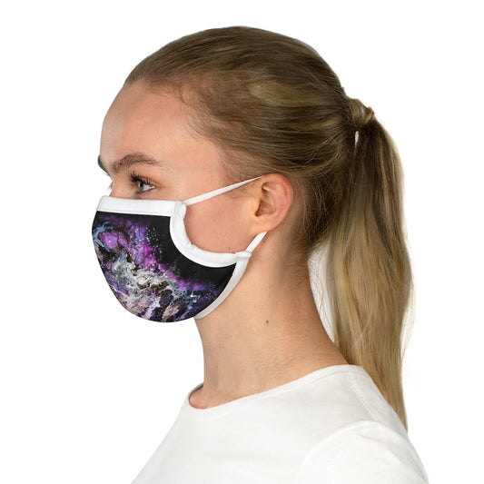 Purple Galaxy Cotton Face Mask