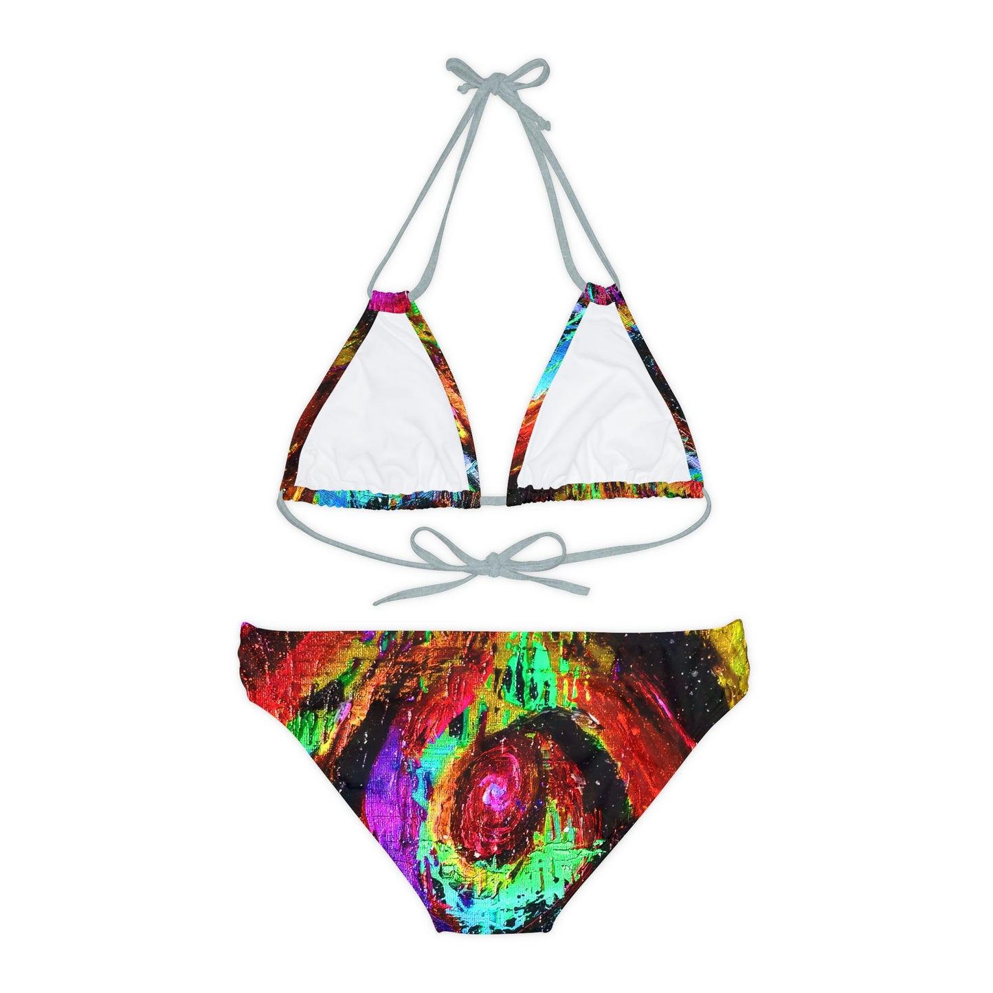 Galactic Rabbit Hole Strappy Bikini Set