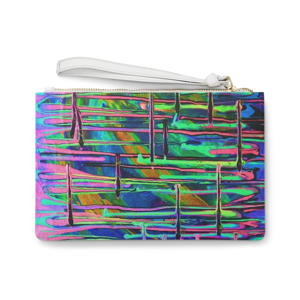 Drip Clutch Bag