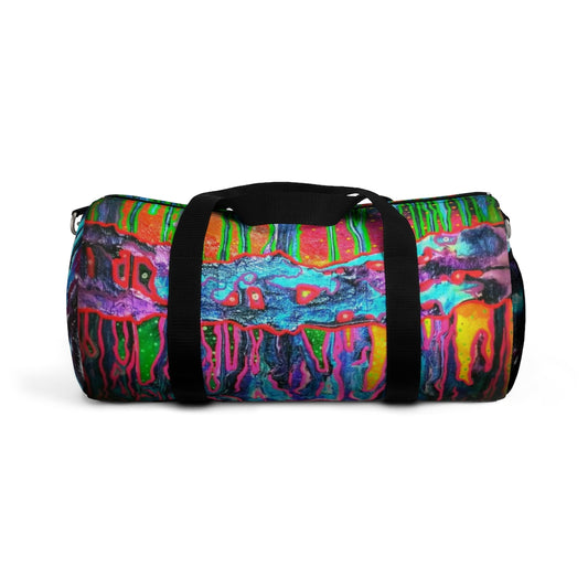Mystic Cave/ Blue Rip Duffel Bag