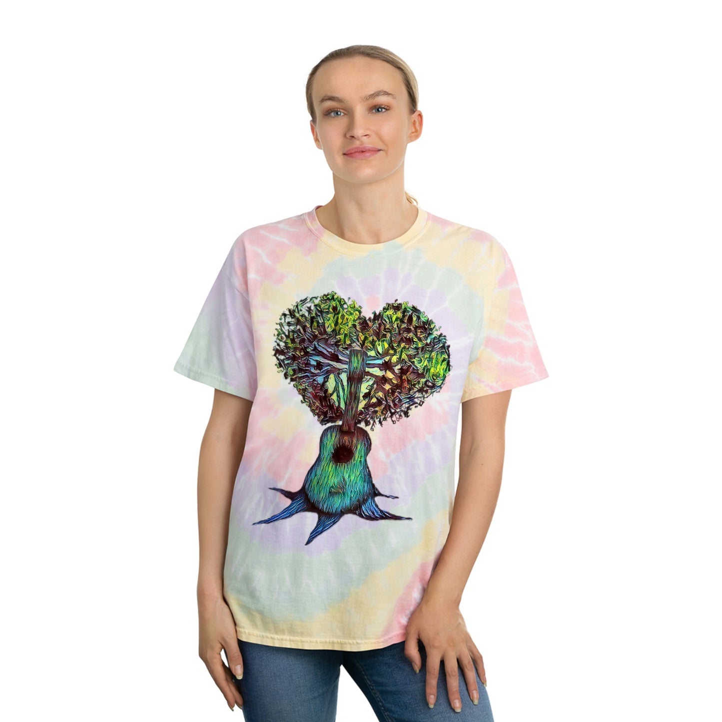 Music Is life Tie-Dye T-Shirt