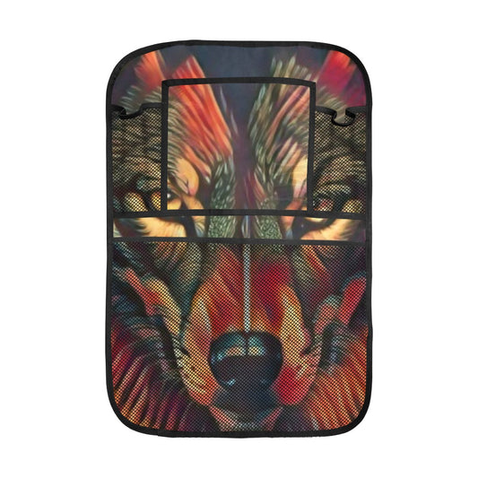 Fiery Wolf Car Organizer 2pk