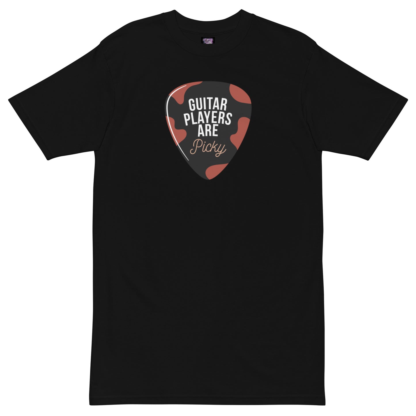 "Guitar Players are Picky" Men’s heavyweight tee