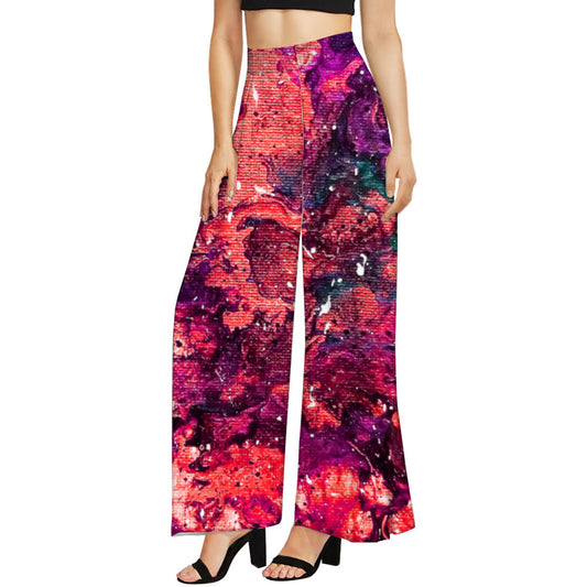 Heaven Meets Universe Women's Wide Leg Trousers