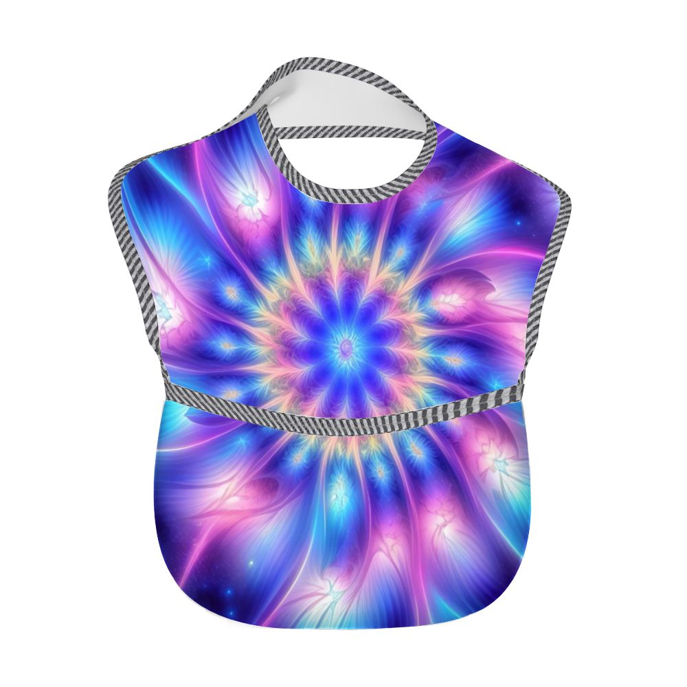 Ascension Tie-Dye Toddler Adjustable Waterproof Bib