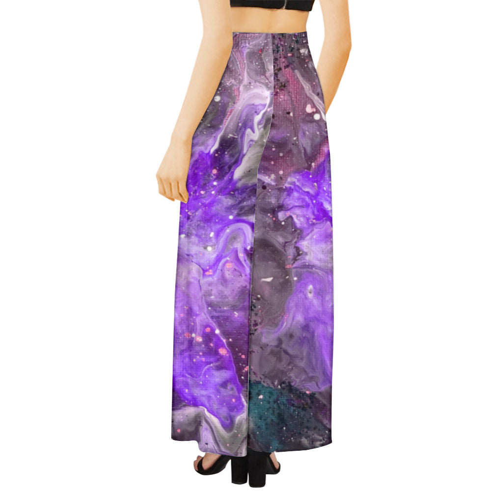 Galactic Explosion Women's Wide Leg Trousers