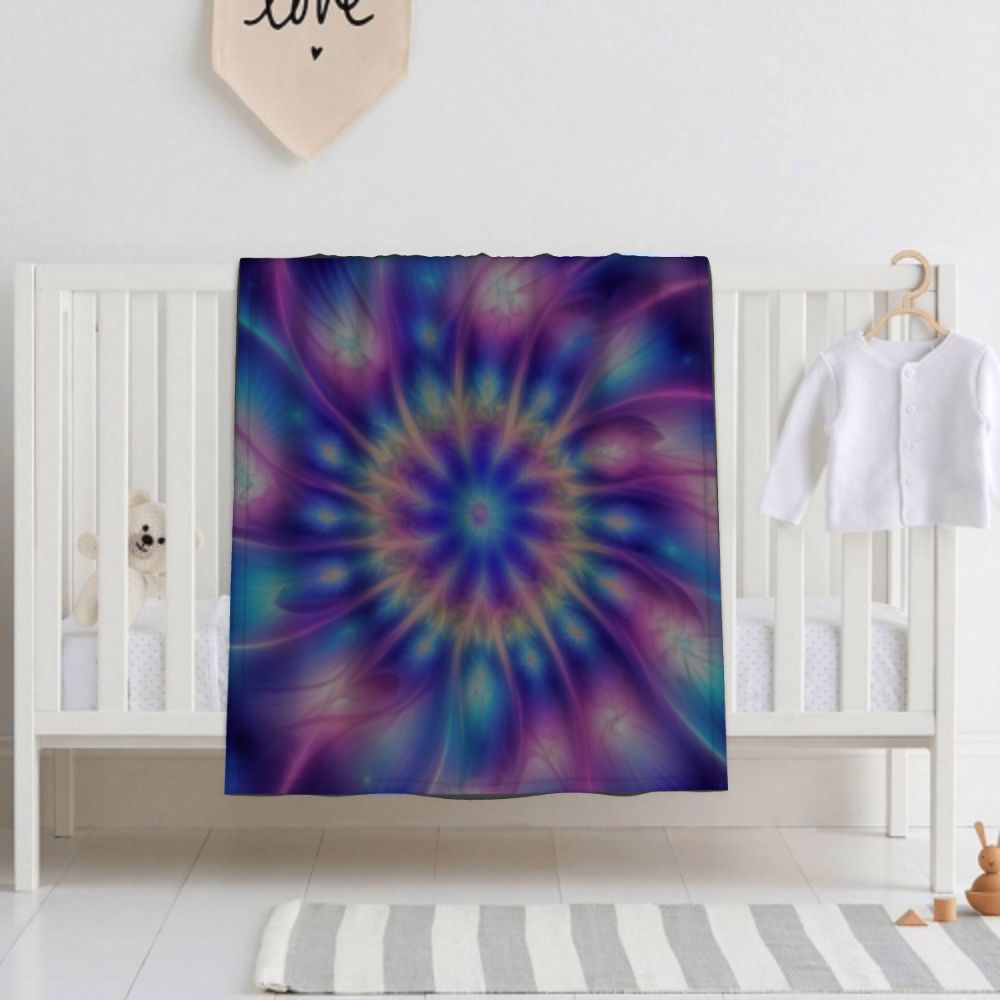 Ascension Tie-Dye super soft baby blanket