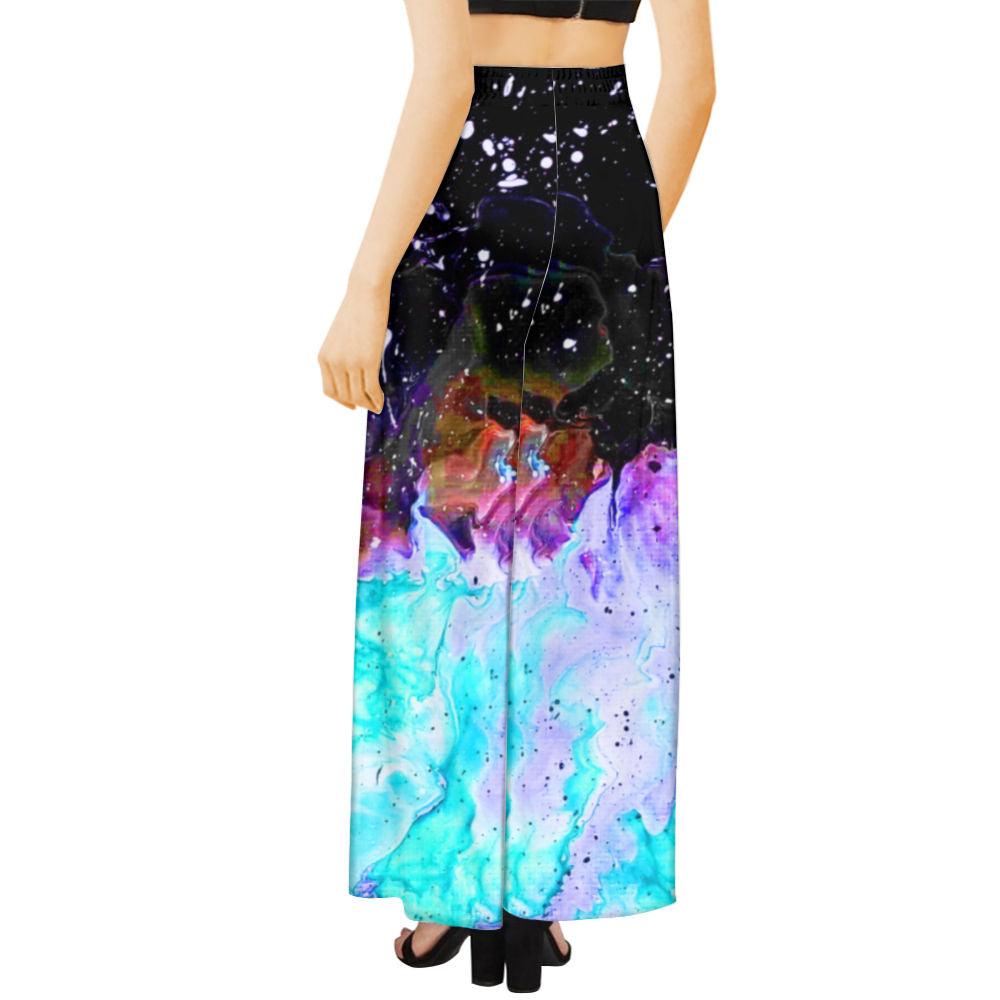 Galactic Fire Women's Wide Leg Trousers