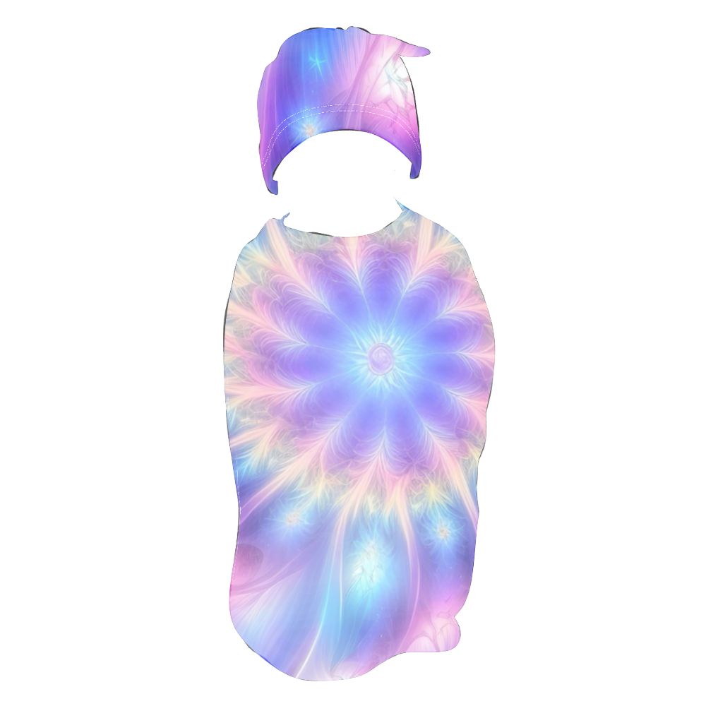 Ascension Tie-Dye Newborn Swaddle Bag/Beanie Hat